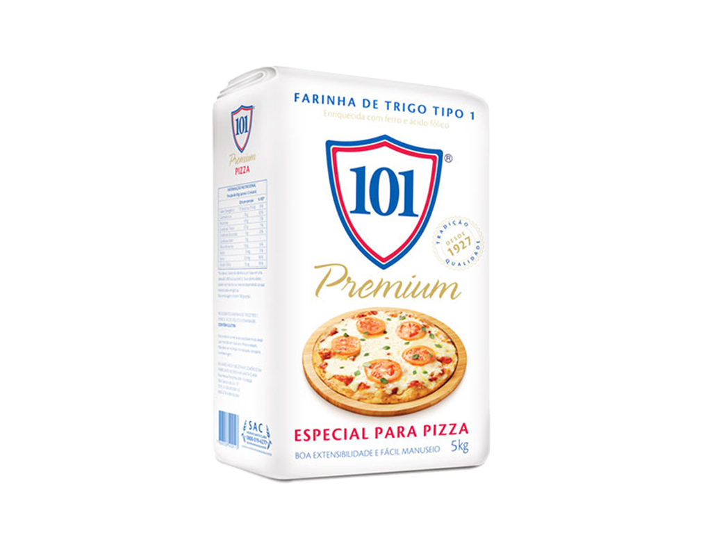 FARINHA DE TRIGO PIZZA 101 5 KG 